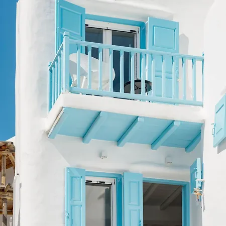 别墅 Mykonian Mews Luxury 普沙罗