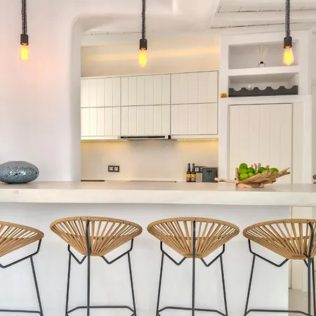 Mykonian Mews Luxury וילה פסארו